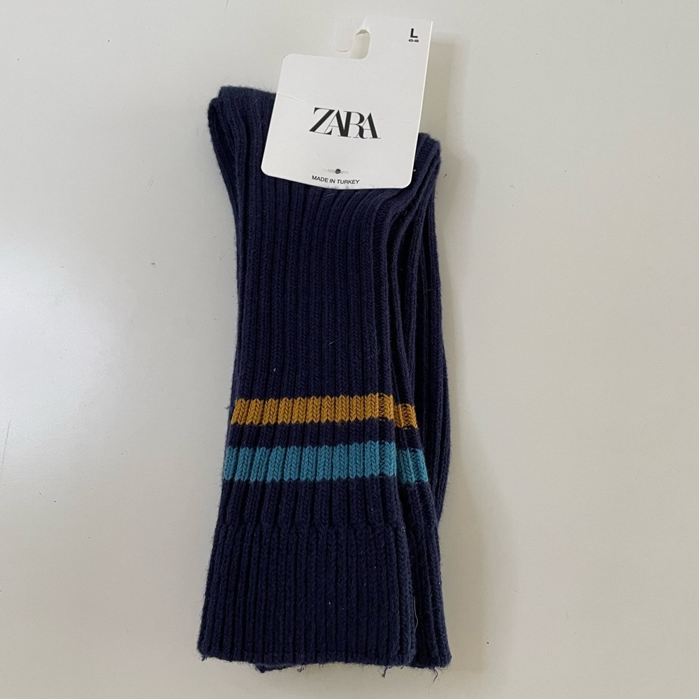 Brand New Zara Ribbed Socks